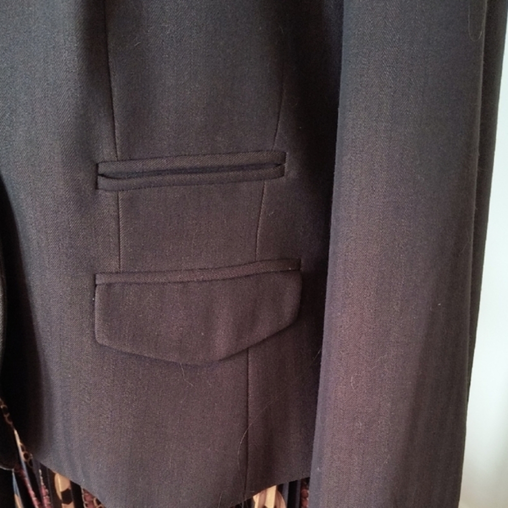 Michael Kors Dark Brown Blazer. Size 14. Excellent Condition! - Picture 5 of 9